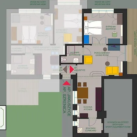 Royal Aparts Zielona Poreba - Z Panorama Gor Apartment *