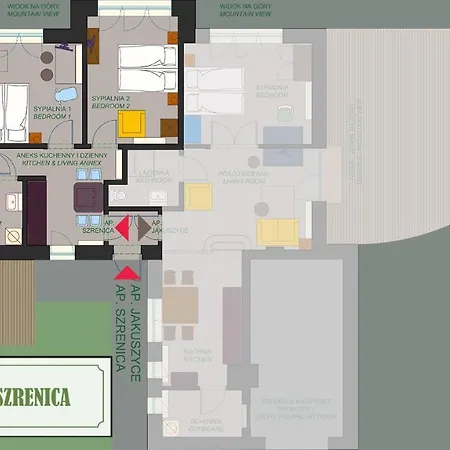 Royal Aparts Zielona Poreba - Z Panorama Gor Appartement *